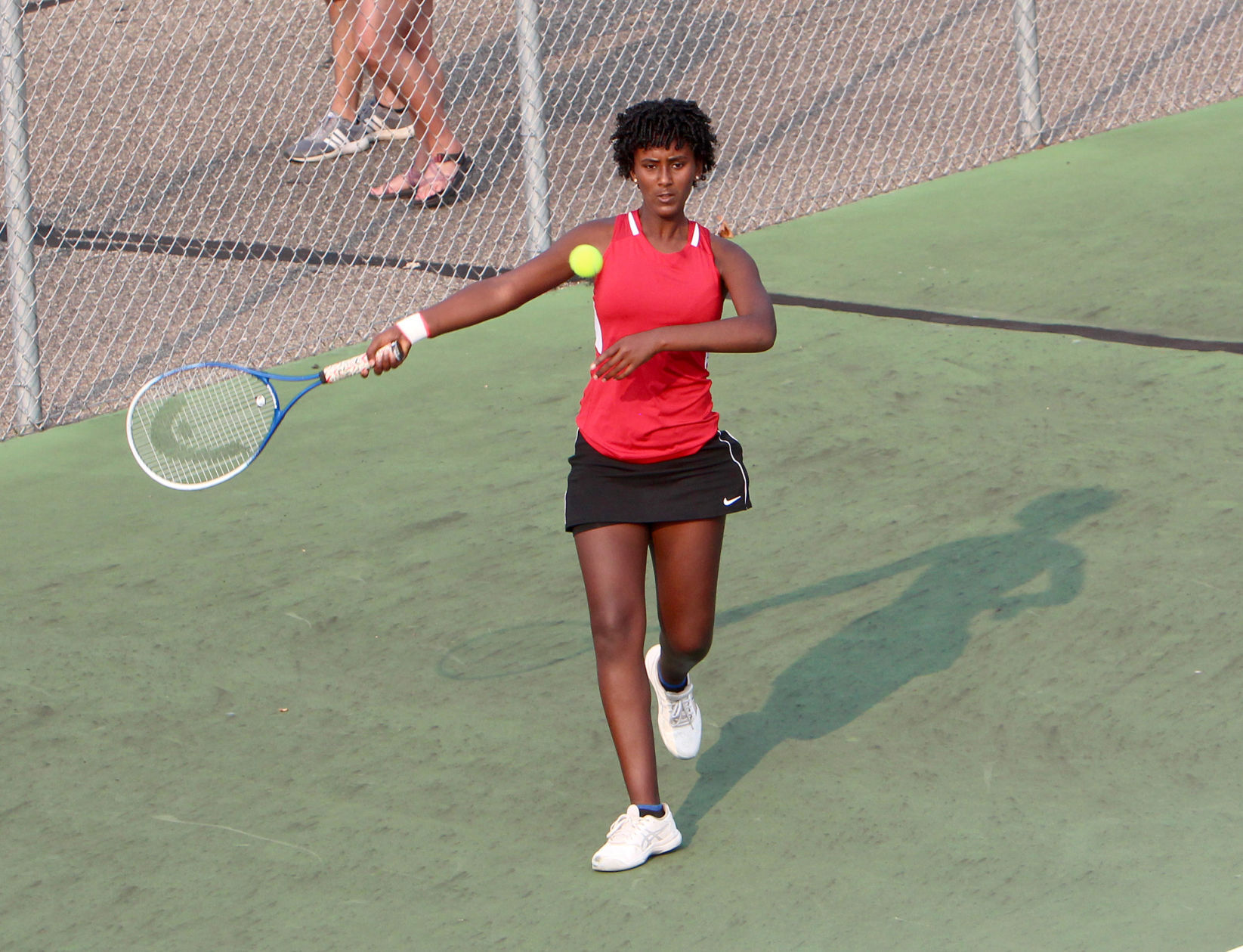 Menomonie at Chippewa Falls girls tennis 9-15-20